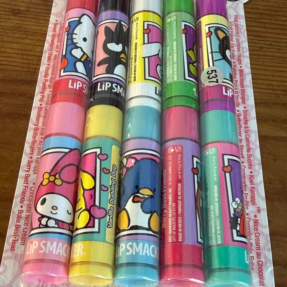 Sanrio Lip Smackers set